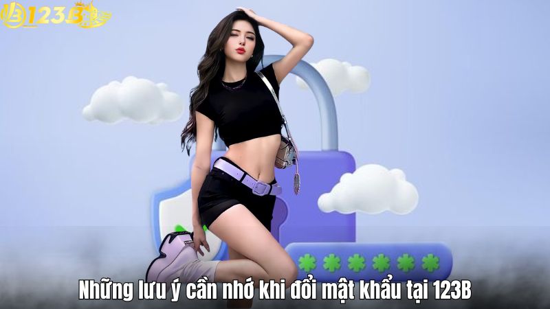 Những lưu ý cần nhớ khi đổi mật khẩu tại 123B